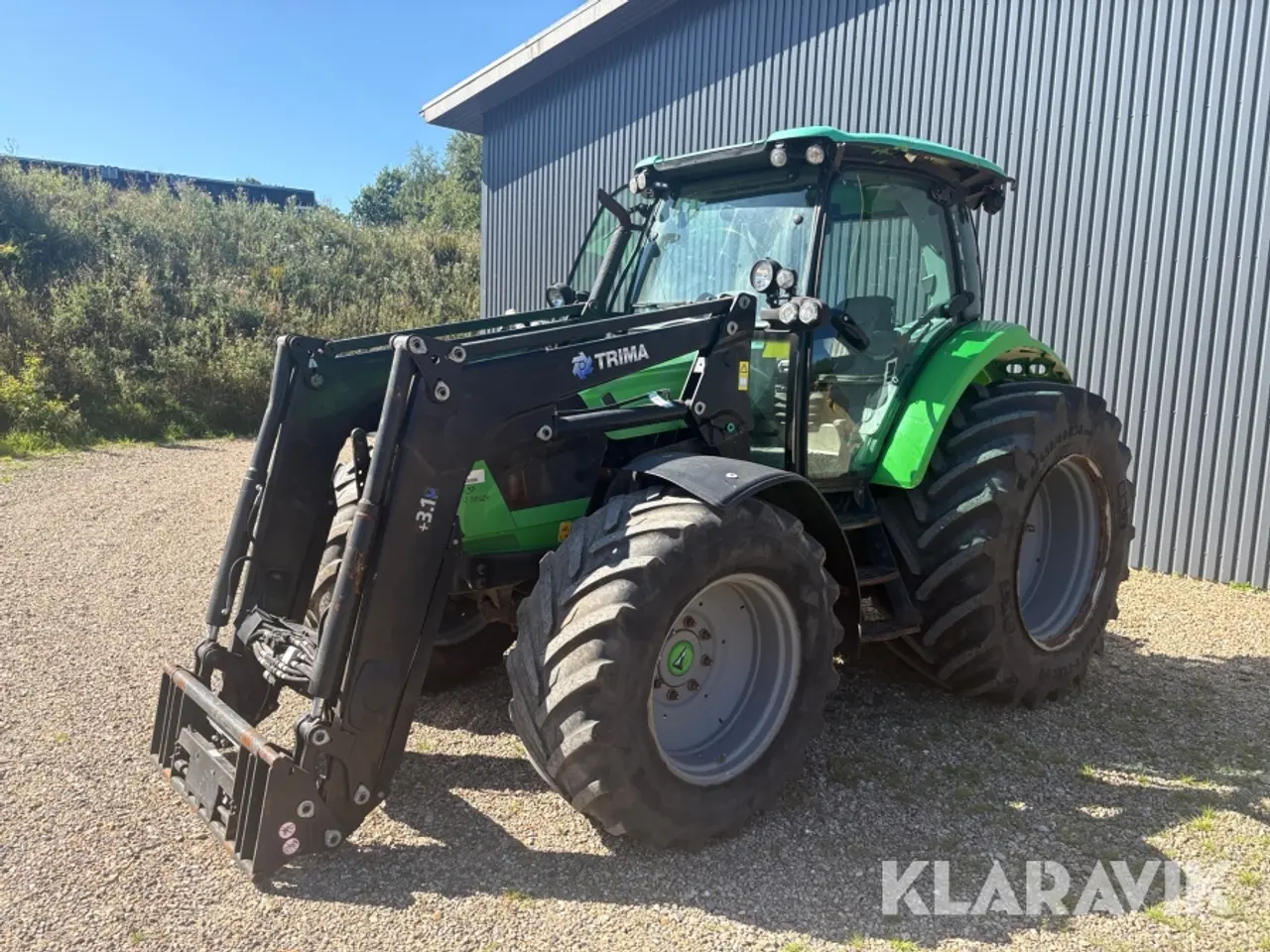 Billede 1 - Traktor Deutz-Fahr 5130 TTV med frontlæsser