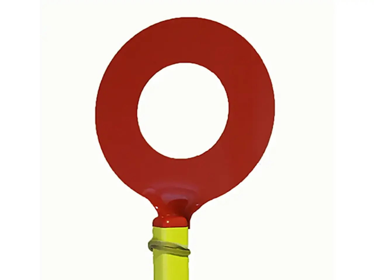 Billede 1 - Ring Ø10/20 Plast Rød