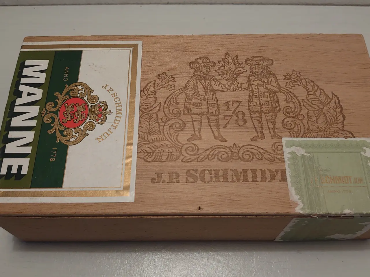 Billede 4 - Ca 400gr. gamle lerkugler i cigarkasse.