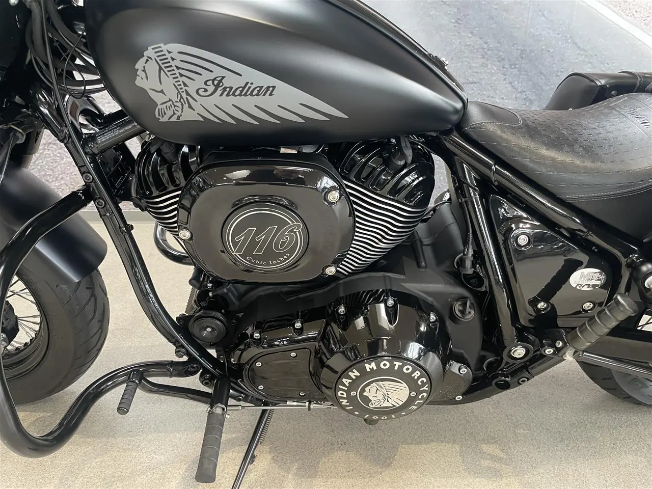 Billede 15 - Indian Chief Bobber Dark Horse 116"
