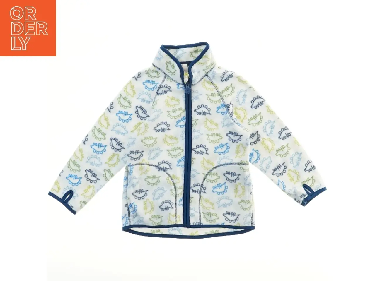 Billede 1 - Fleecejakke med dinosaur print fra H&M (str. 92)