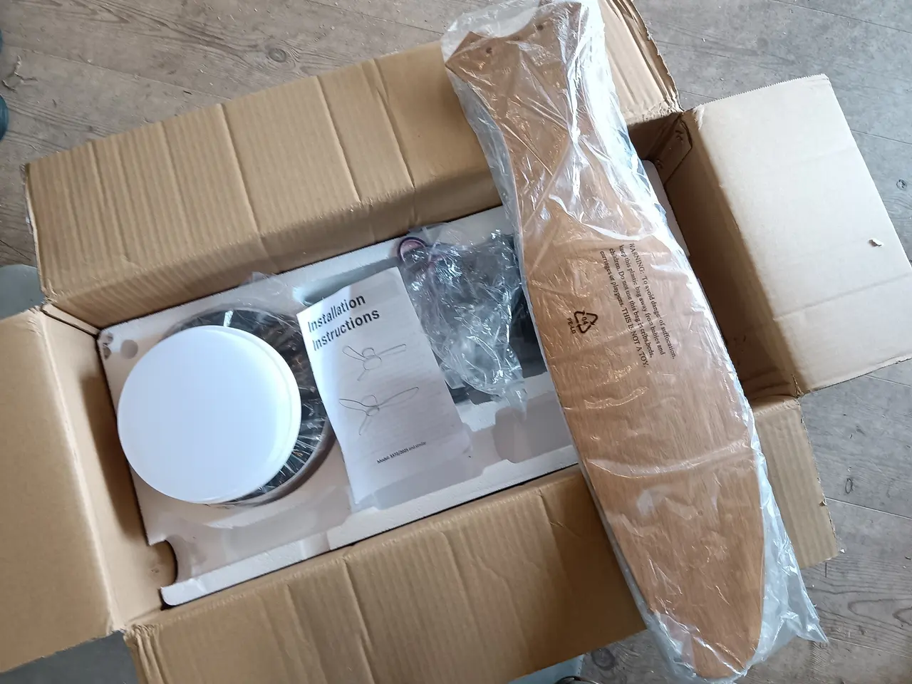 Billede 2 - Loftventilator 140 cm diameter