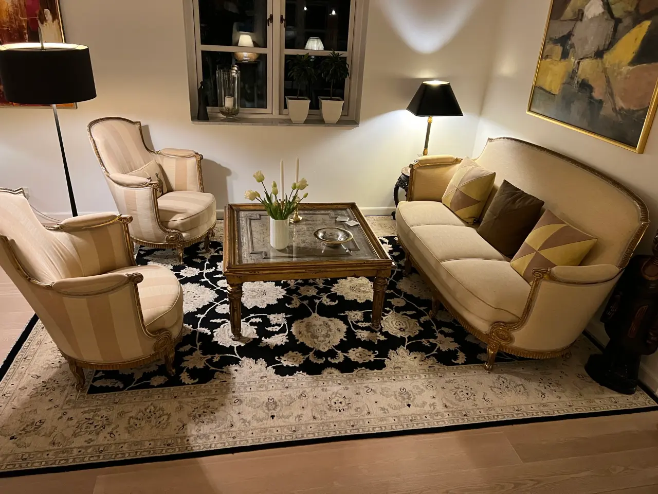 Billede 5 - Herregårdens sofa, bord og stole