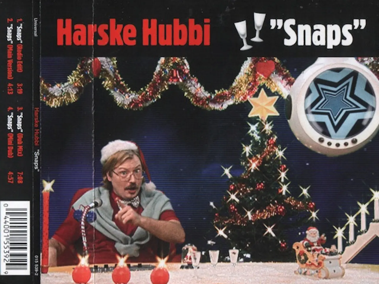 Billede 1 - Harske Hubbi – Snaps – CD
