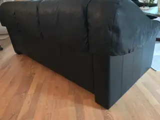 Lædersofa 3 personer