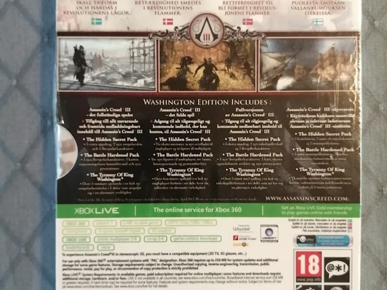 Billede 2 - Uåbnet Assassin's Creed III Washington Edition