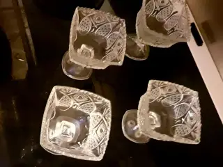 Serverings glas med fod 