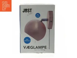 Væglampe i kobber fra Just Light (str. Ø 11 cm)