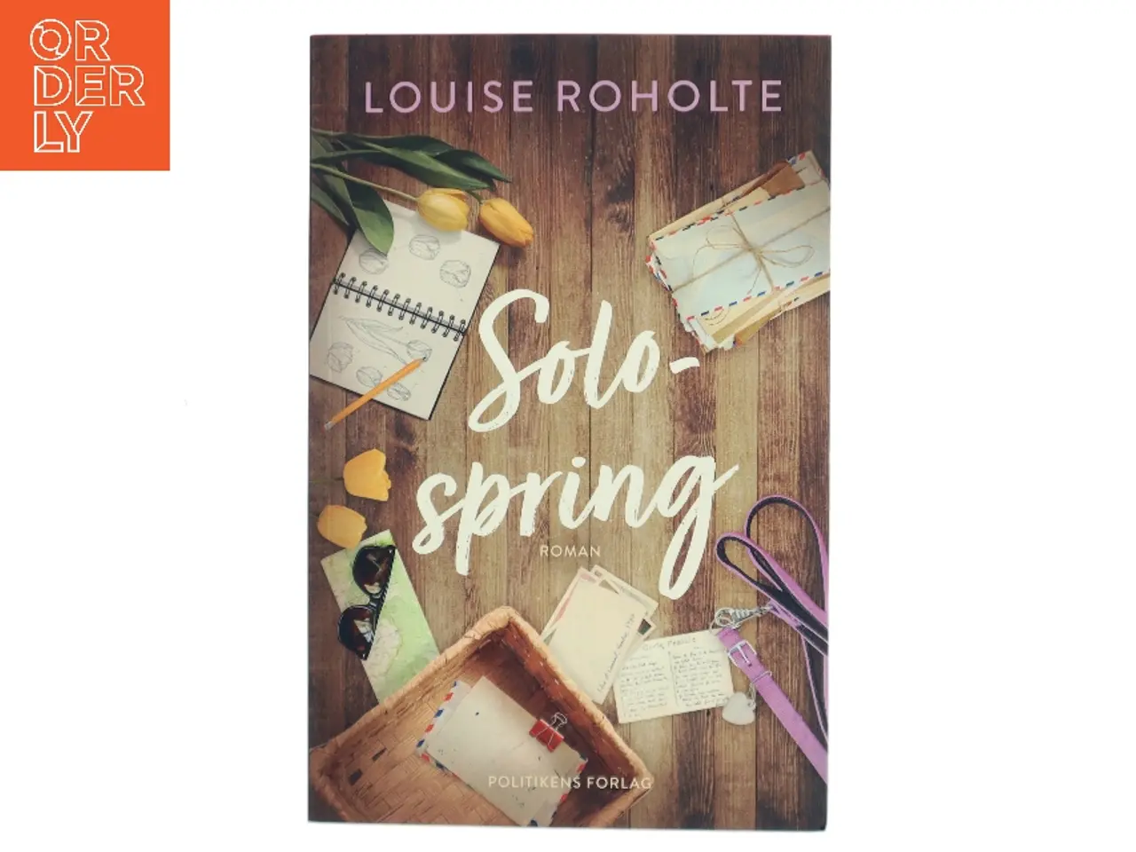 Billede 1 - Solospring : roman af Louise Roholte (Bog)