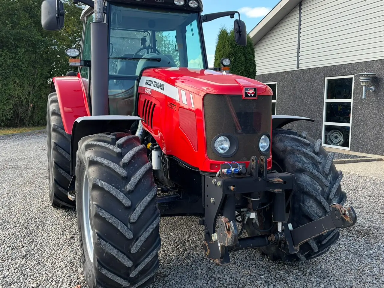 Billede 14 - Massey Ferguson 6480 Dyna 6 med frontlift Meget Veldholdt