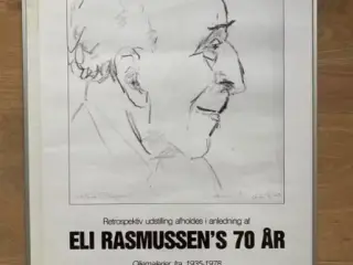 Plakat eli rasmussen tegning af Chagall