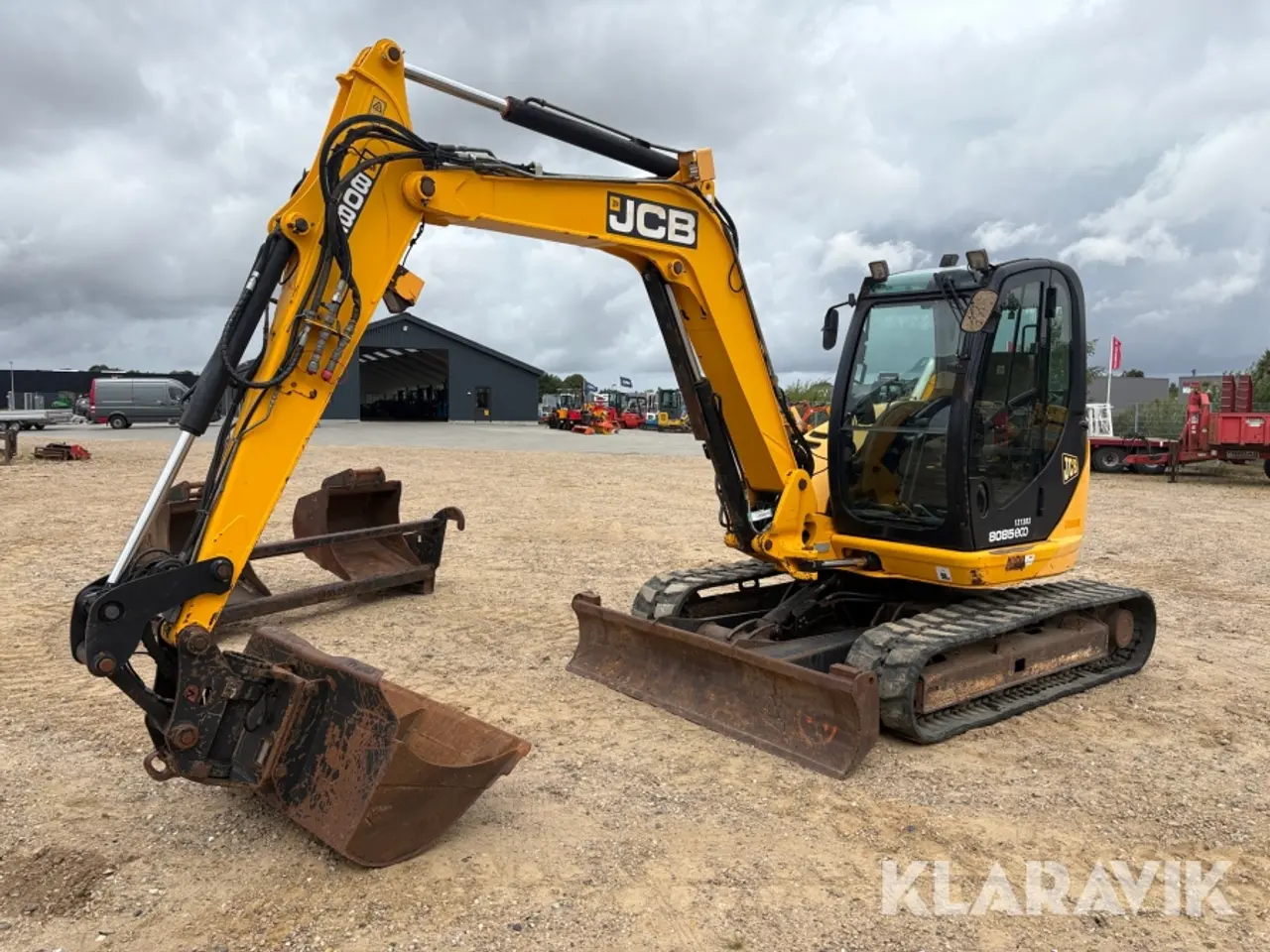 Billede 1 - Gravemaskine JCB 8085 ZTS med tilbehør