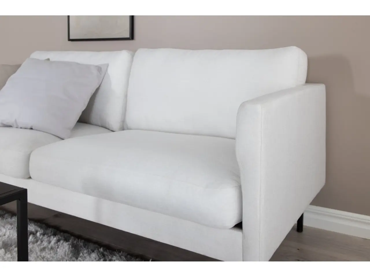 Billede 17 - Zoom 2 personers Sofa  - Sort og Hvid
