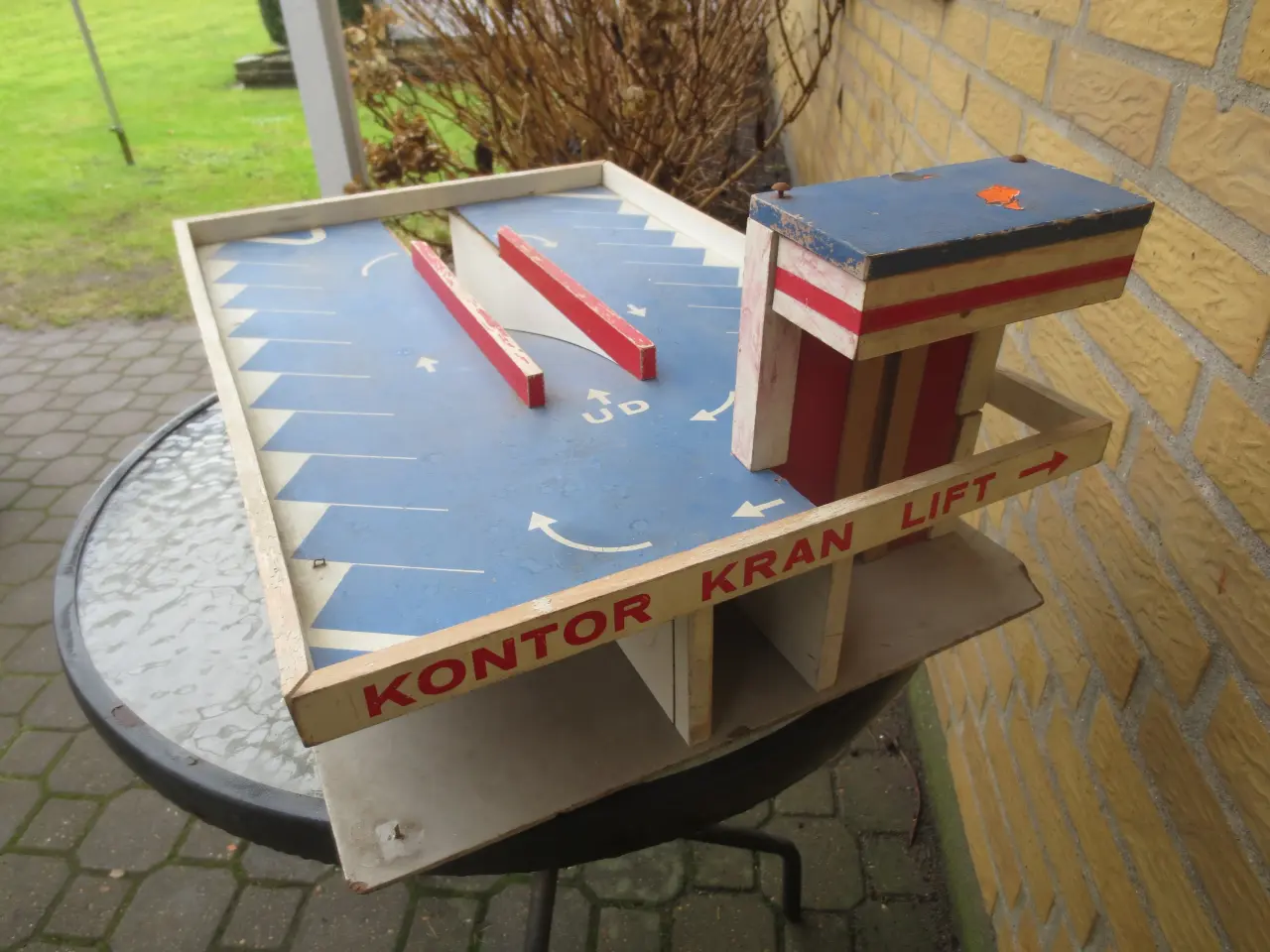 Billede 5 - 1 stk Retro ESSO Garageanlæg/Værksted