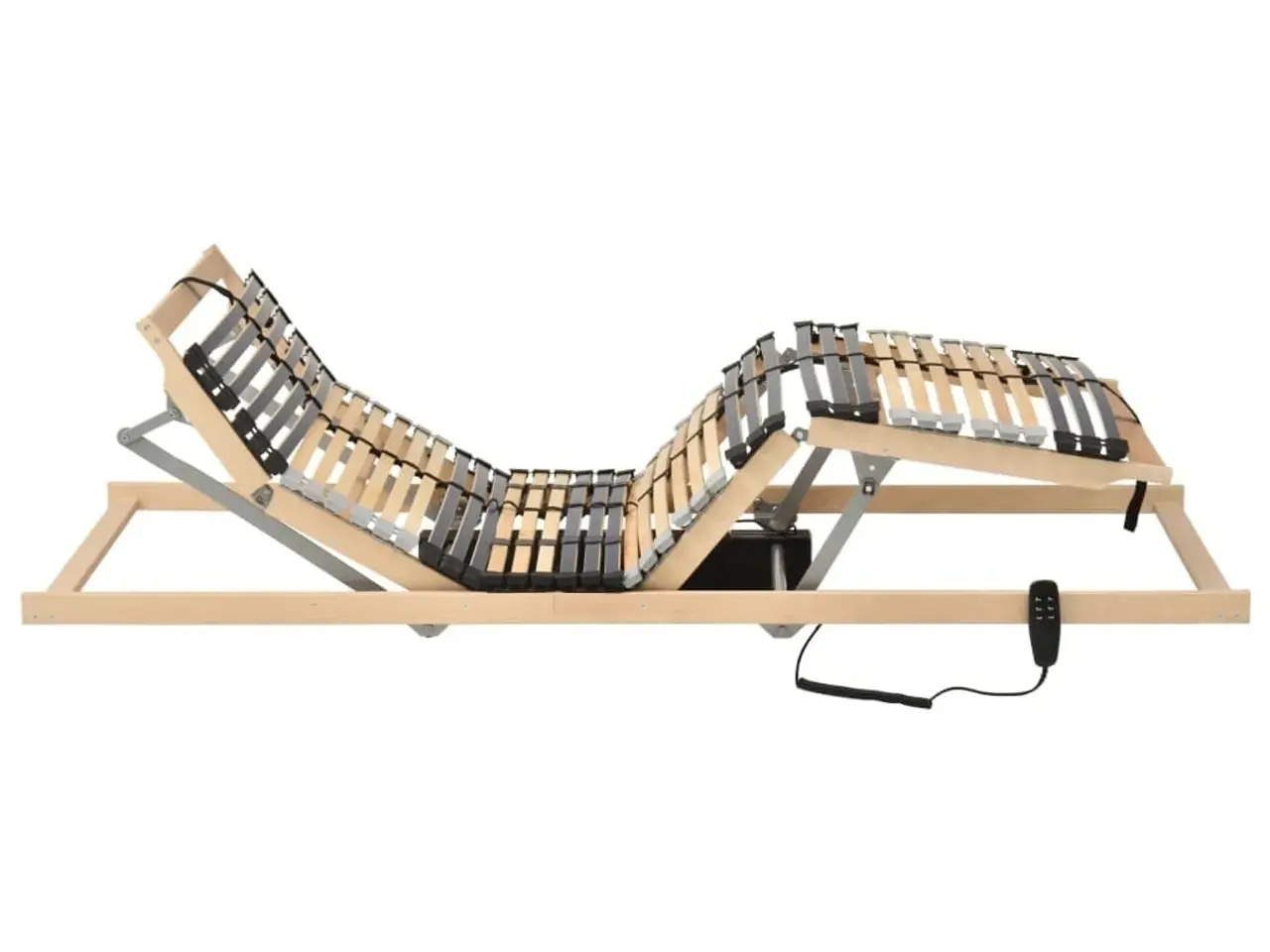 Billede 2 - Lamelbund med elevation 28 lameller 7 zoner 90x200 cm