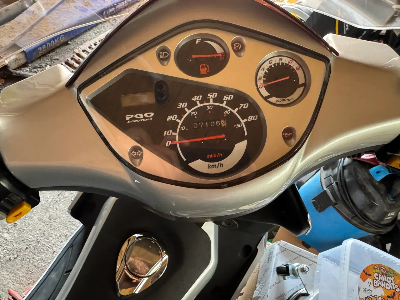 Billede 8 - PGO-GMAX 45. Årg. 2010 Km. 7106