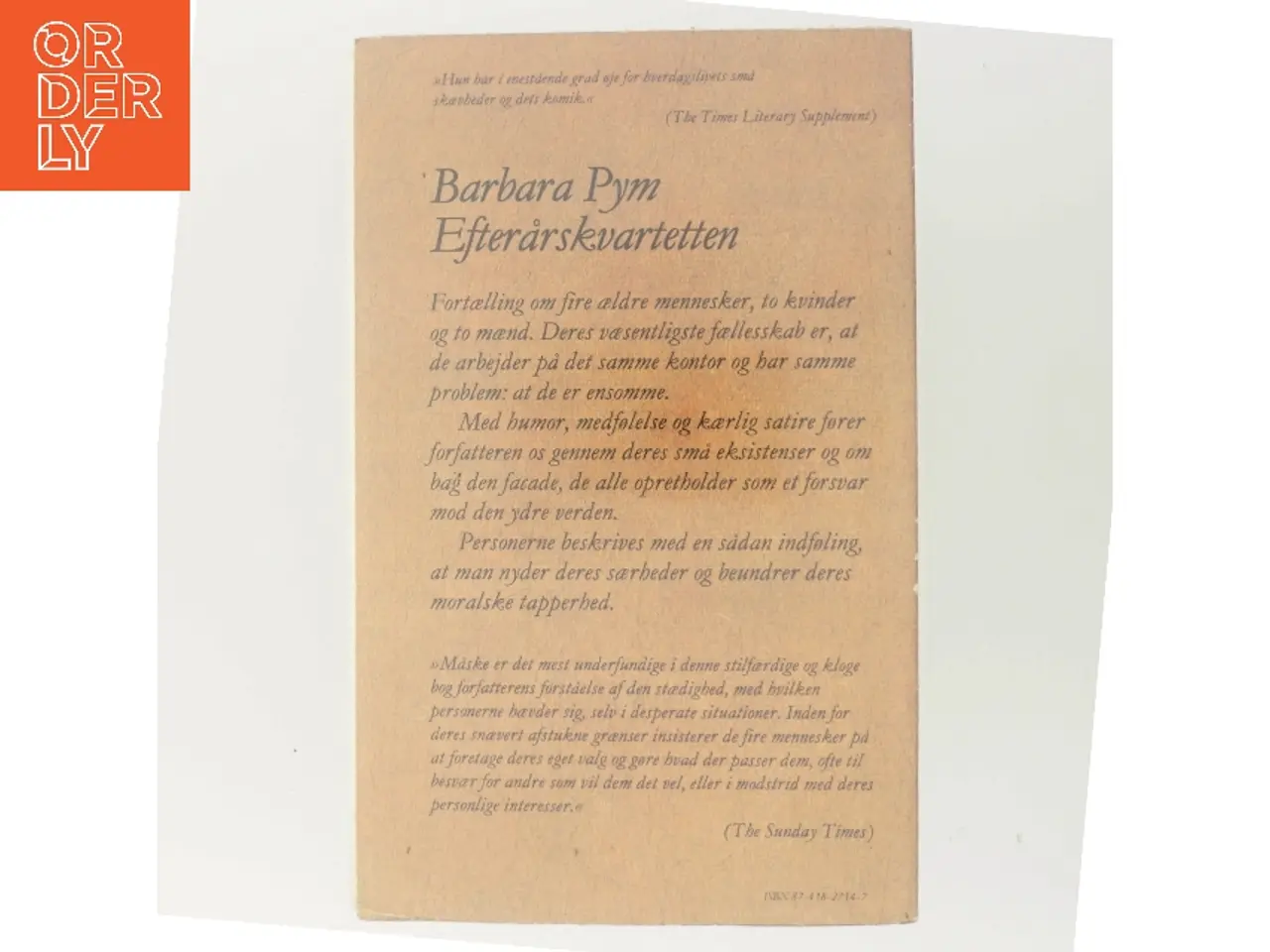 Billede 3 - Efterårskvartetten af Barbara Pym (Bog)