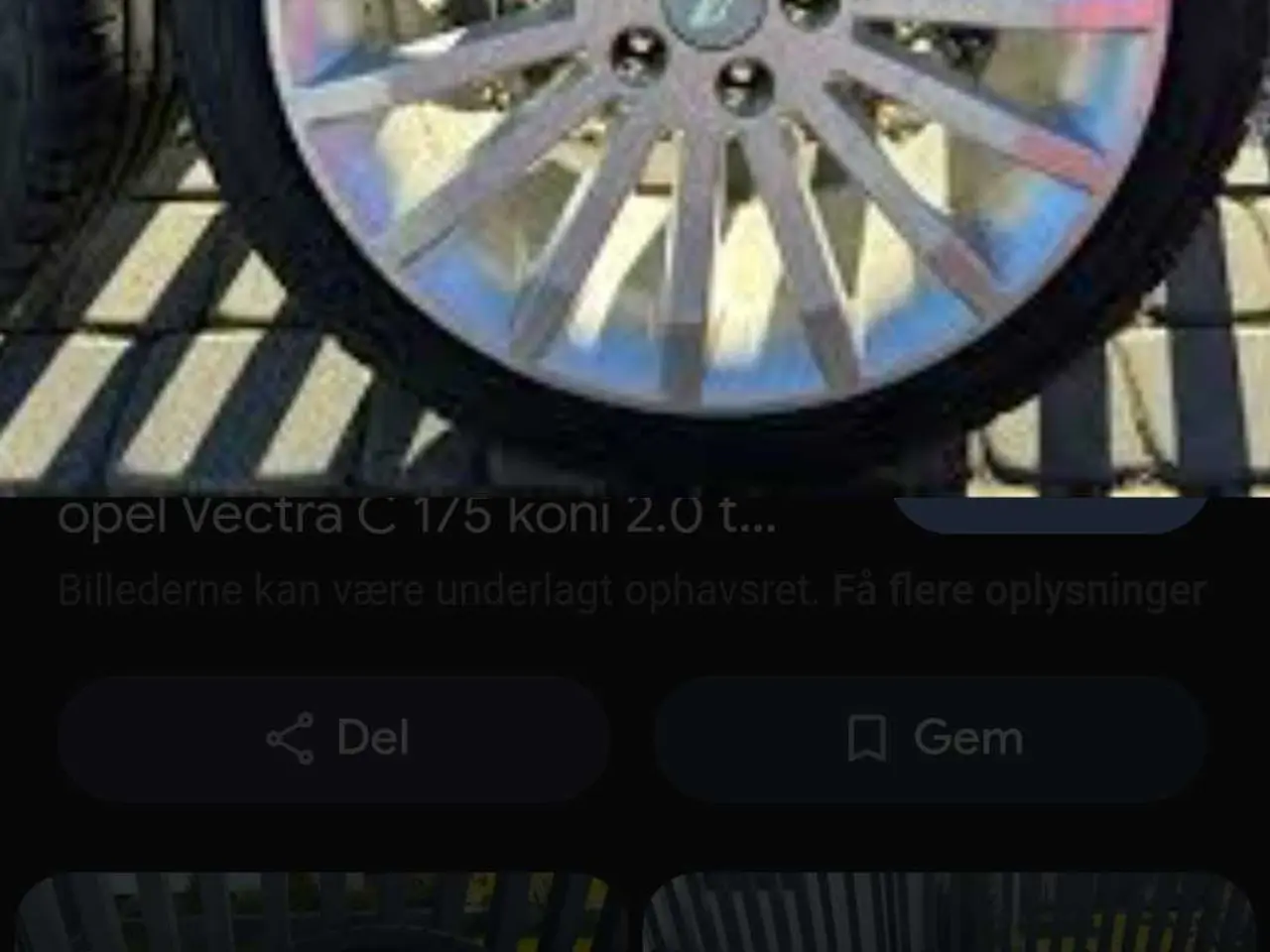 Billede 3 - Opel alufælge