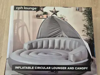 Oppustelig sunlounger