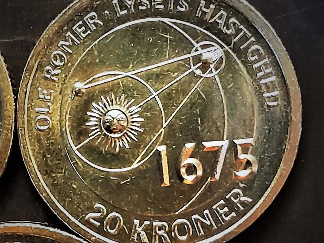 Billede 2 - 20 KR KRONE 2013 OLE RØMER LYSETS HASTIGHED 1675