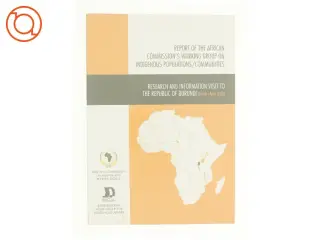 Report of the africa Commission's working group on indigenous populations (bog)