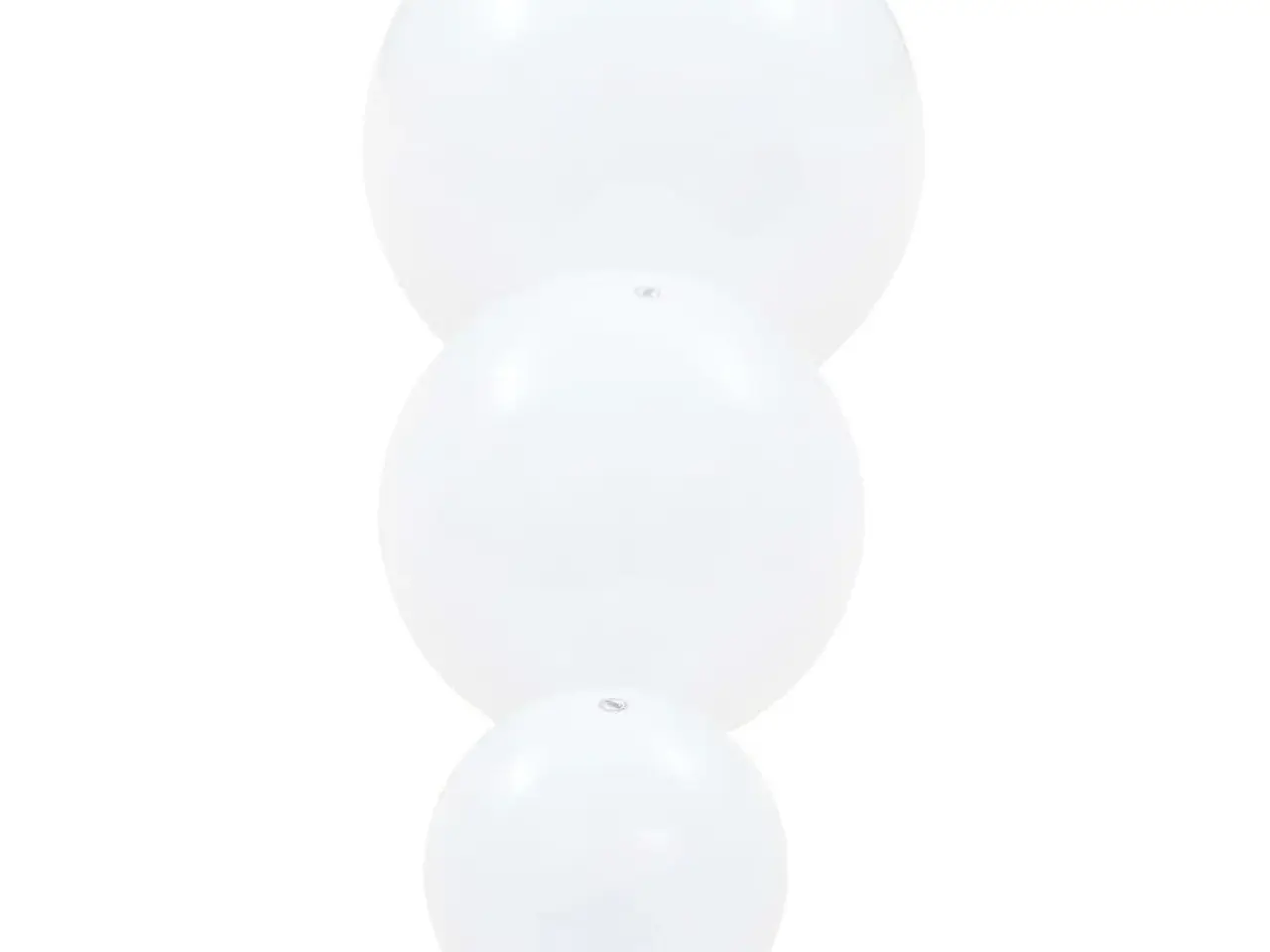 Billede 5 - LED-kuglelampesæt 3 dele kugleformet 20/30/40 cm PMMA