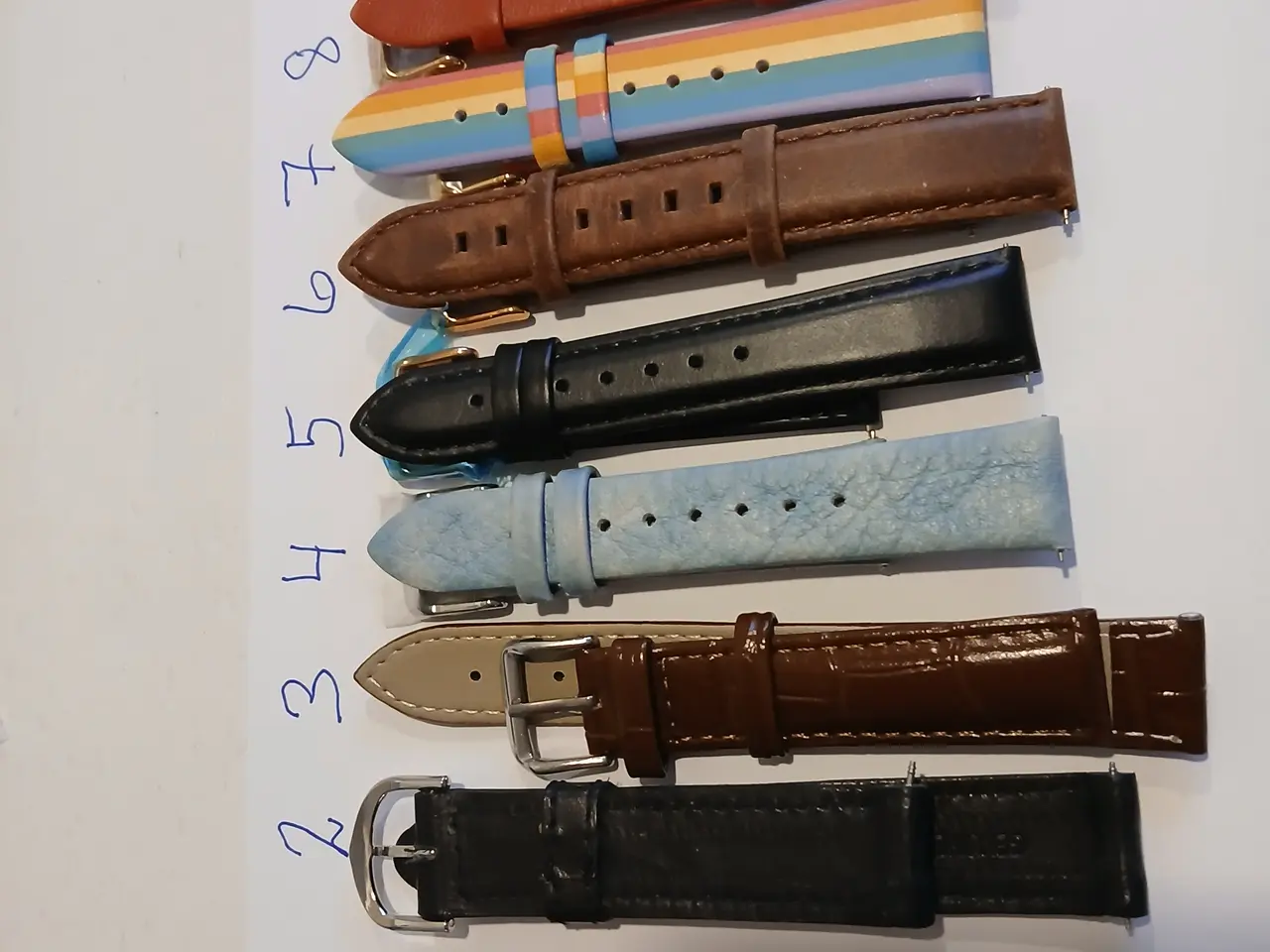 Billede 7 - Stort udvalg af armbåndsure, remme, og lænker sælg