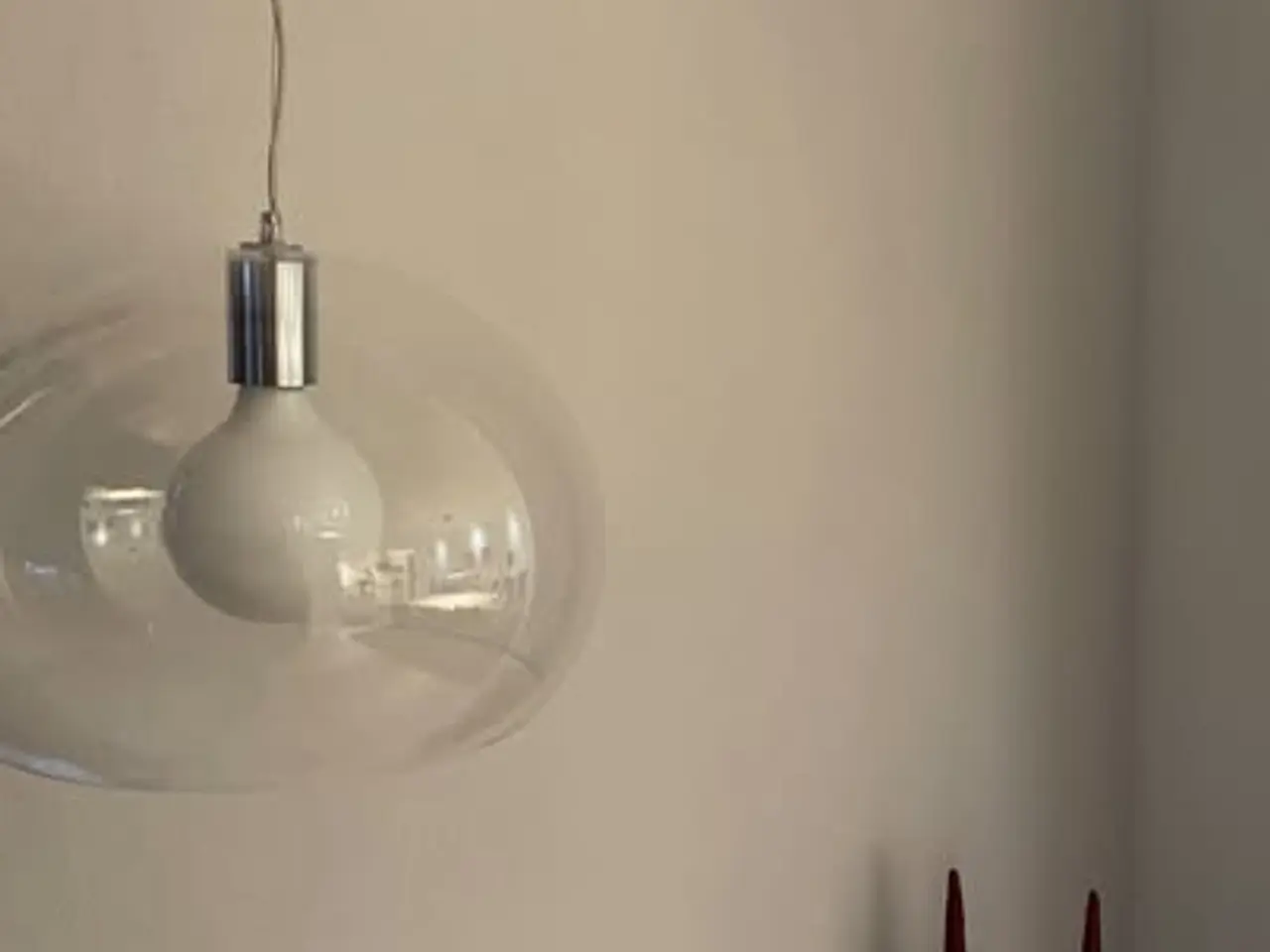 Billede 1 - Kartell FL/Y transparent Pendel, lille