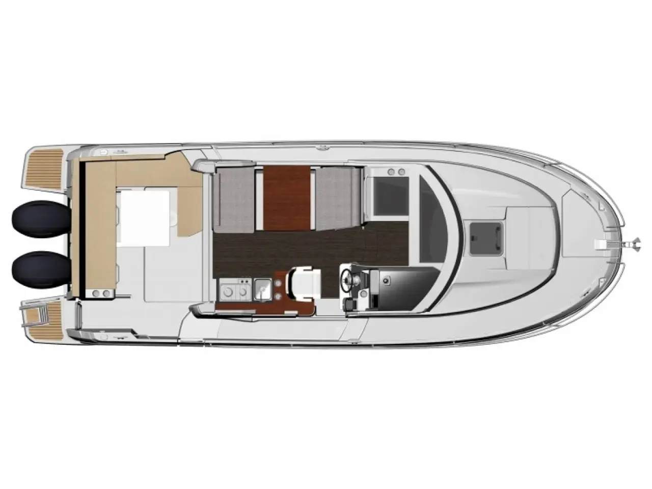 Billede 25 - Jeanneau Merry Fisher 895 - 2 X 150 HK Yamaha