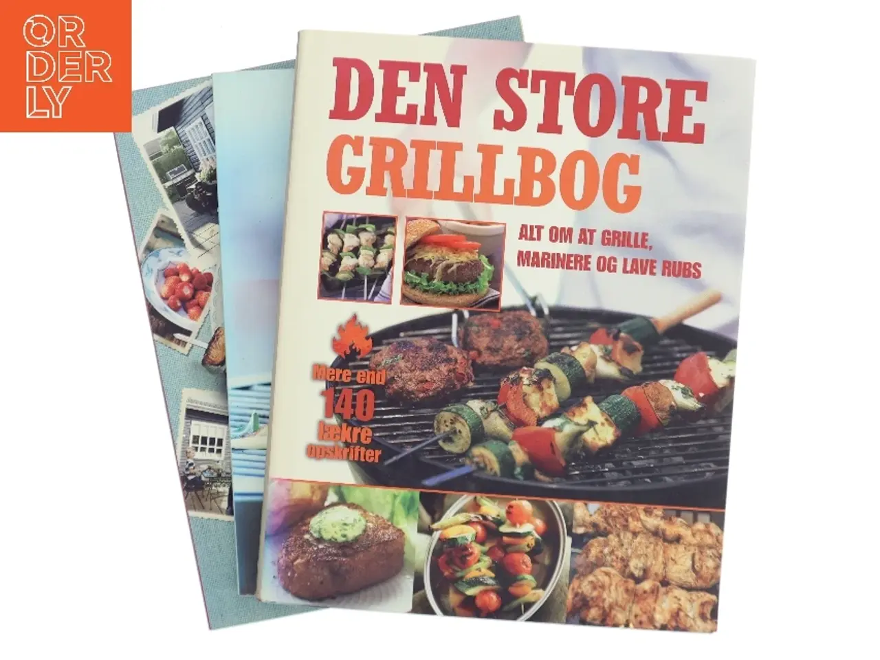 Billede 1 - 3 grillbøger Den Store Grillbog (Bog)