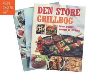 3 grillbøger Den Store Grillbog (Bog)