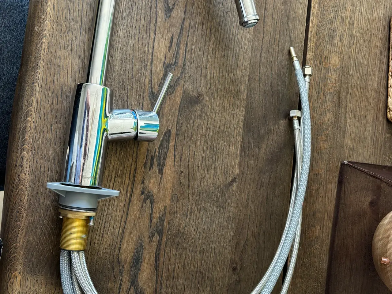 Billede 3 - Hansgrohe, Køkkenarmatur i krom m etgrebsbetjening