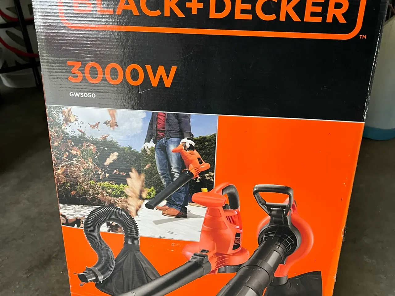 Billede 4 - Black+DeckerGV350løvblæser/løvsuger
