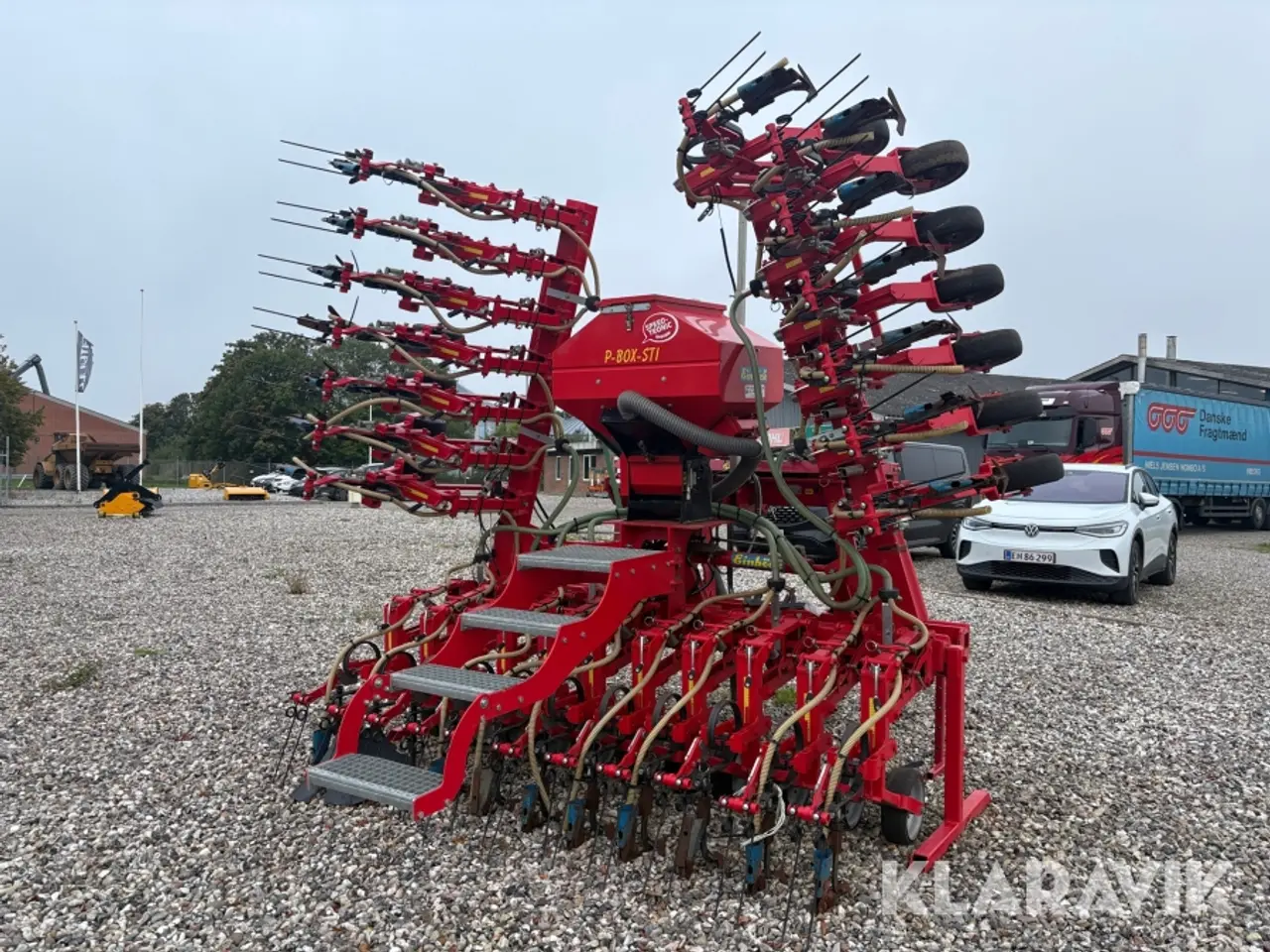 Billede 1 - Såmaskine Einböck Chopstar EGS 24 rows med Wifo hydraulisk rammestyring