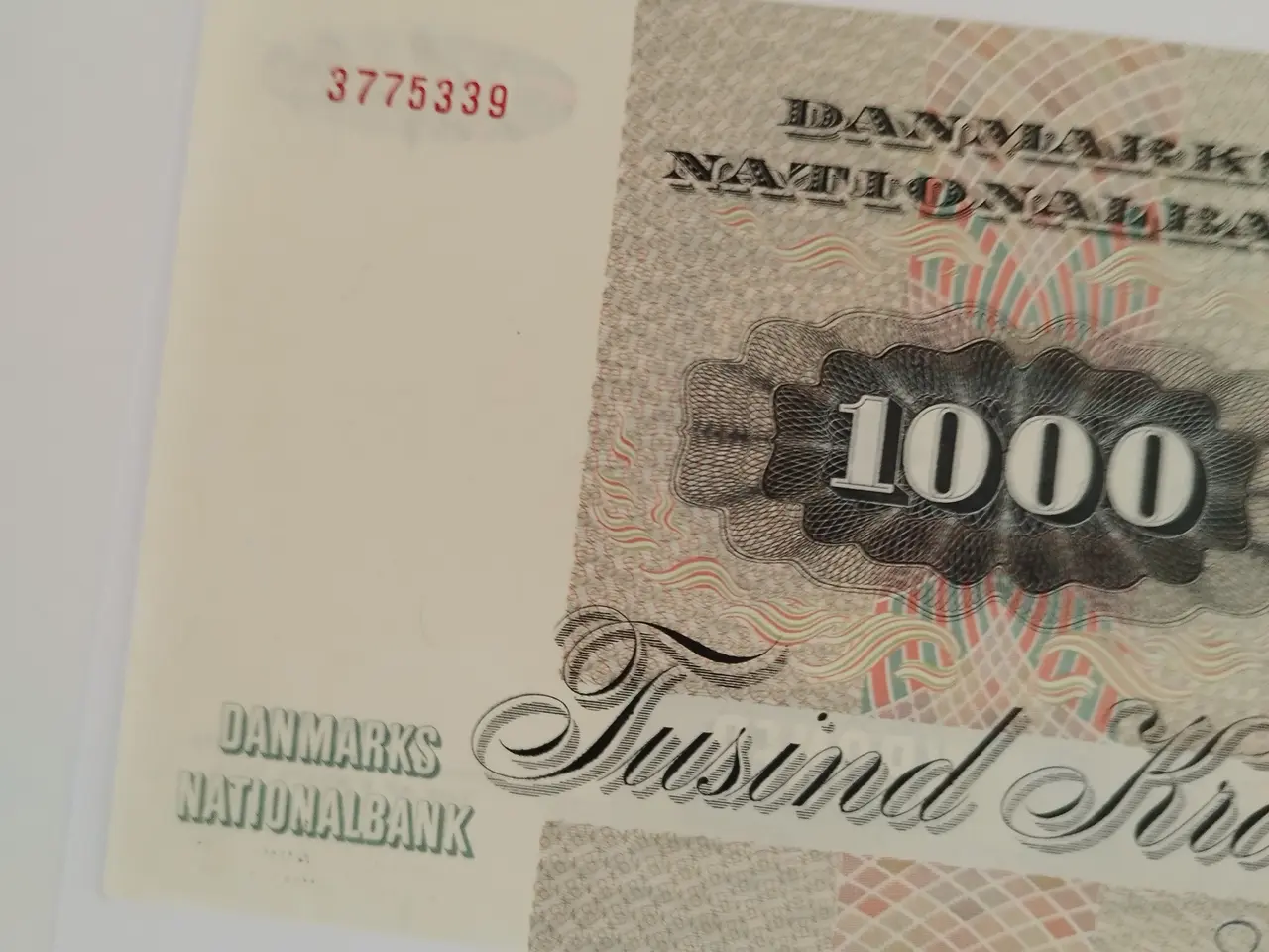 Billede 3 - 1000 Kroner. Egern 🐿️. Fra 1986