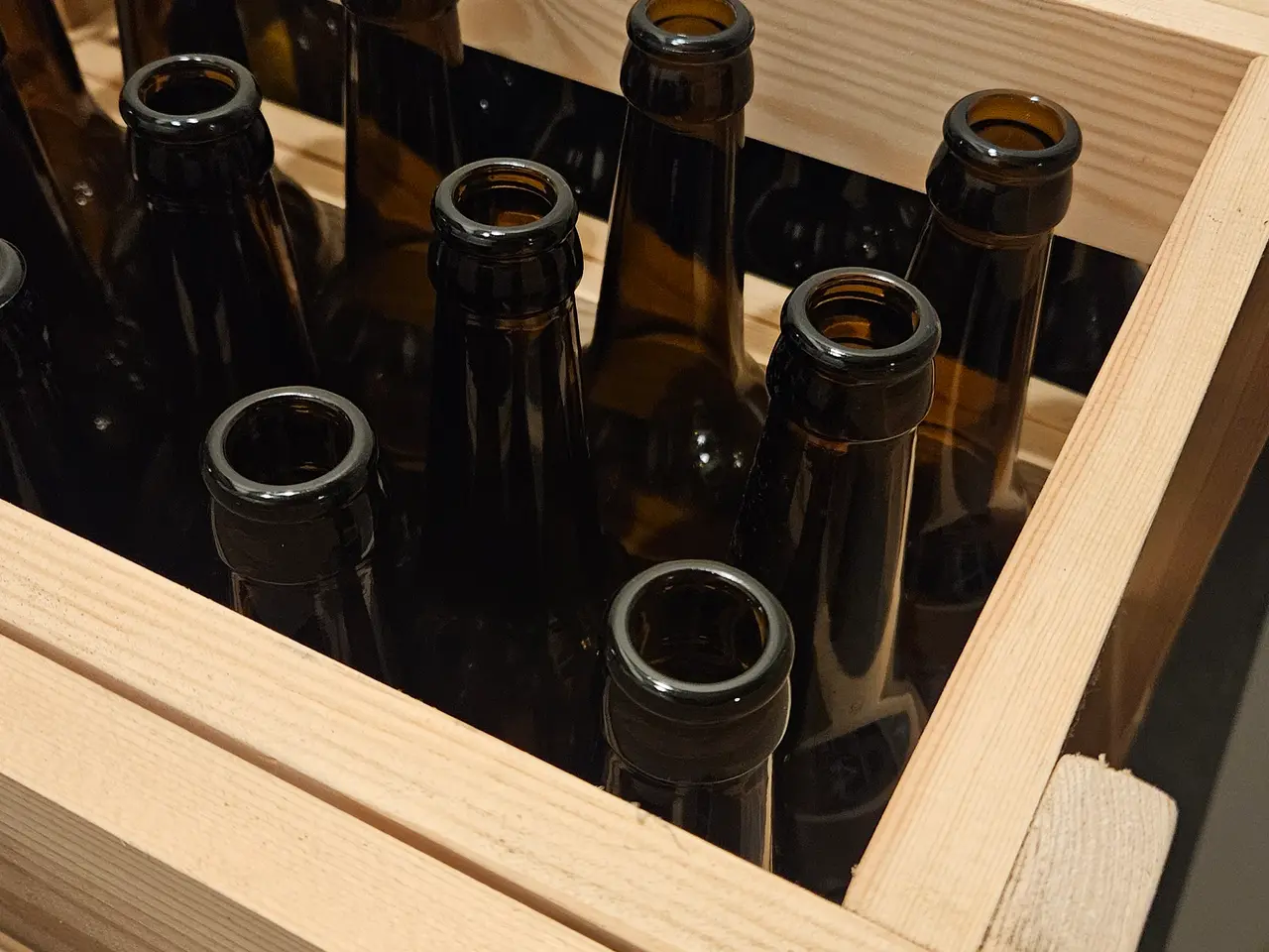 Billede 1 - Long Neck 0,5 ltr flaske i trækasser