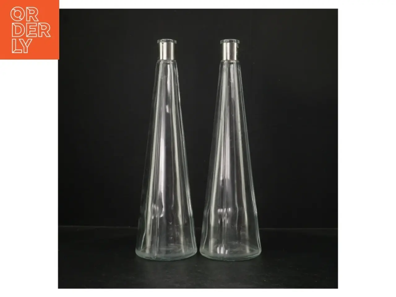 Billede 2 - Glasvaser i kegleform fra Rosendahl (str. 34 cm. 2 styk)