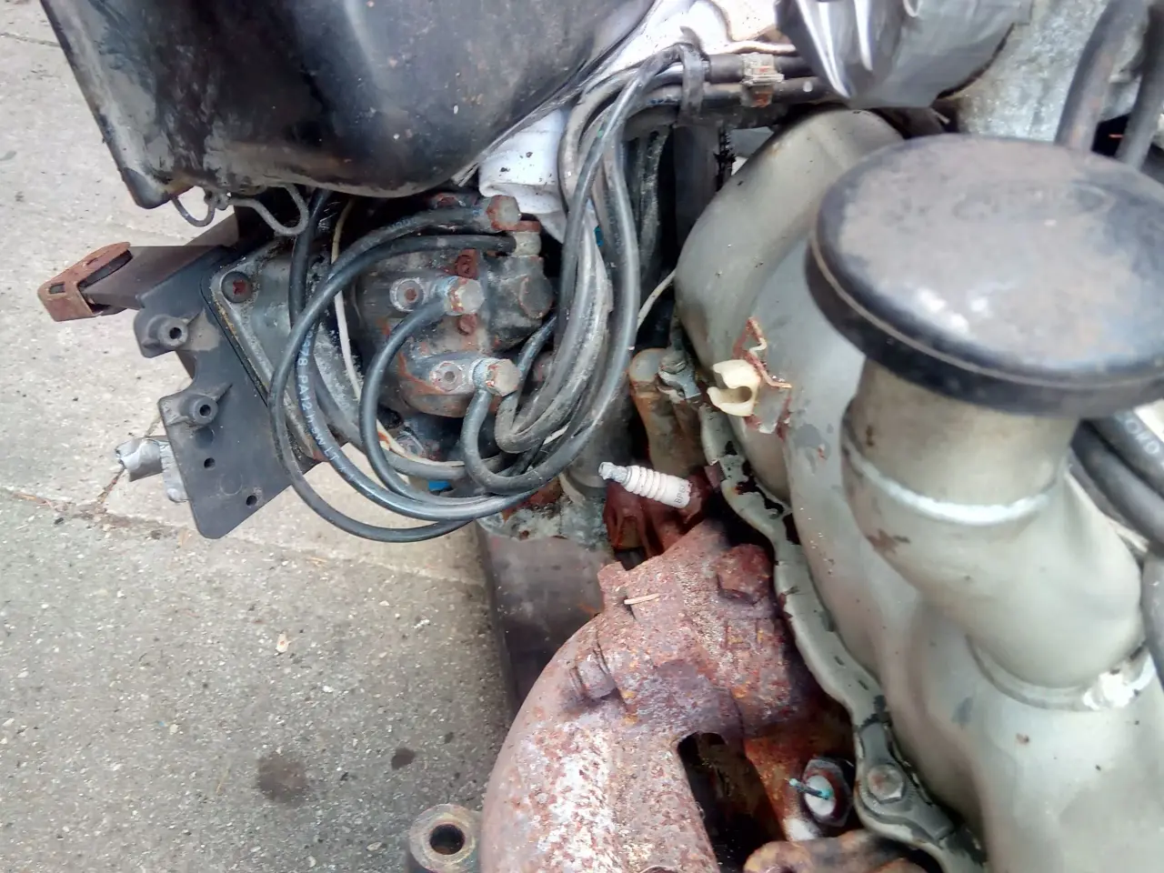 Billede 4 - Ford 2.8 MFI Motor