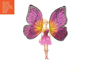 Fe-dukketøjssæt med udskiftelige vinger fra Barbie (str. 44 cm)