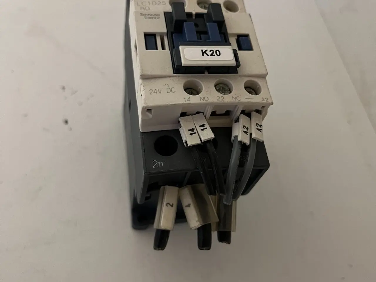 Billede 4 - Schneider Electric LC1D25BD kontaktor 25A 24V DC D