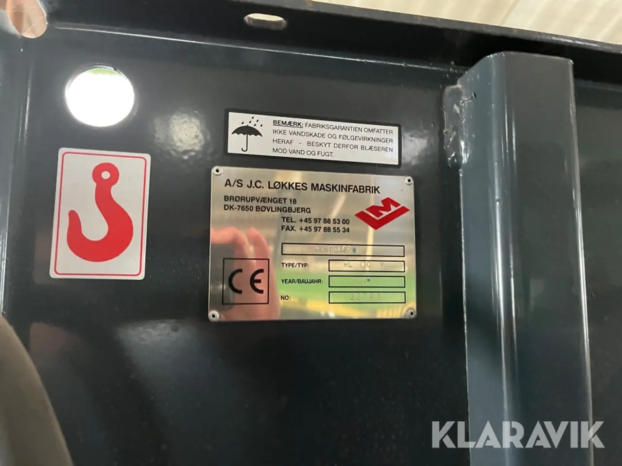 Billede 5 - Kornblæser til Tørring HL 30 v ventilator