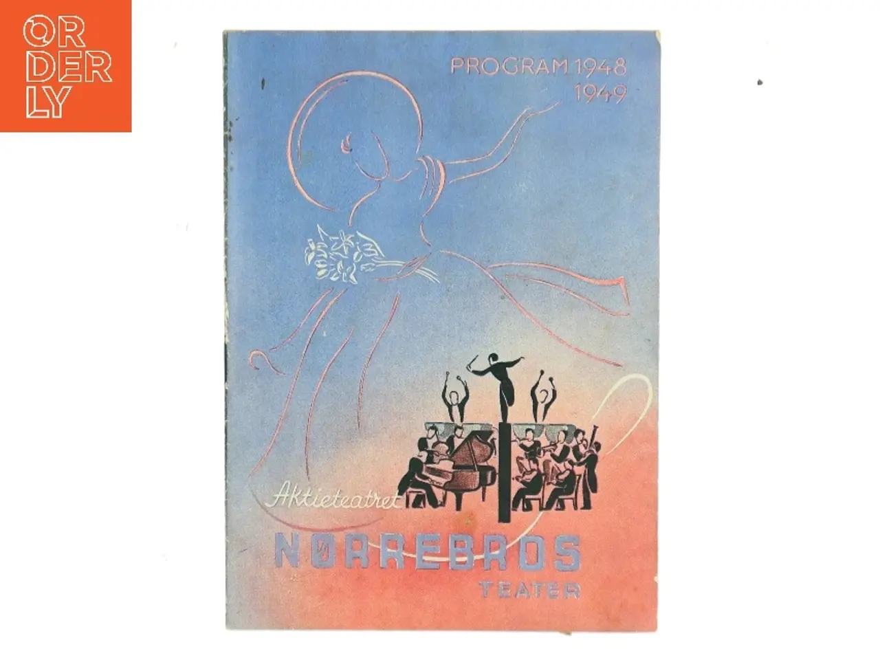 Billede 1 - Nørrebros Teater Program 1948-1949 (Bog)