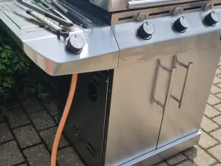 Charbroill gasgrill, virker Ok