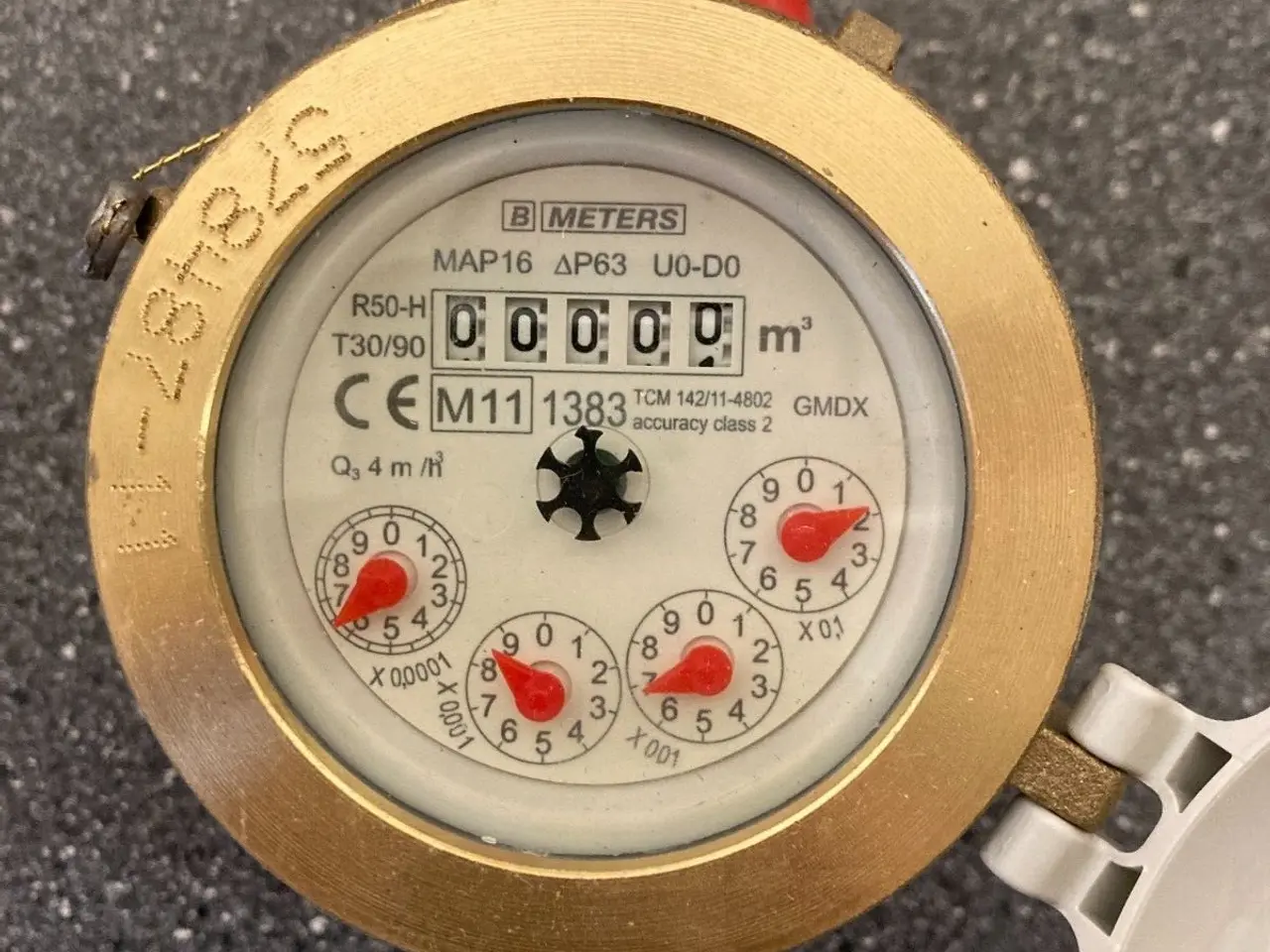 Billede 2 - B METERS Water Meter MAR18 AC83, GSD8 130mm Italy