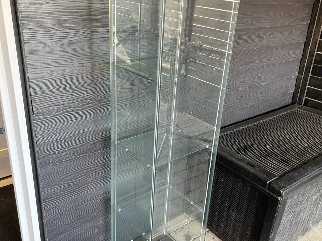 Billede 2 - Udstilling vitrinskab kun i glas