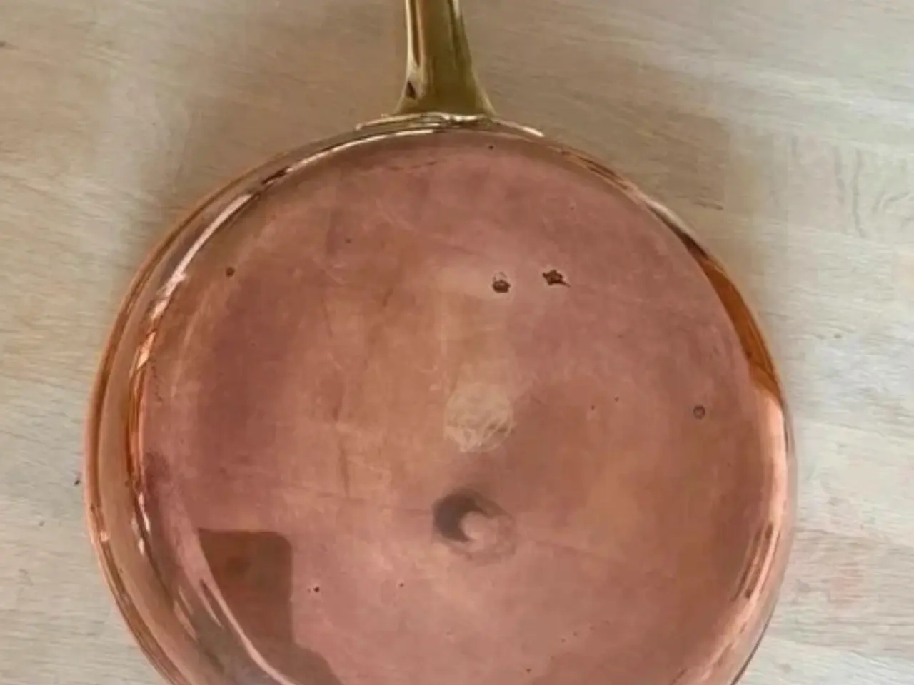 Billede 1 - Homa Kobber/Sølv Pande 24 cm.