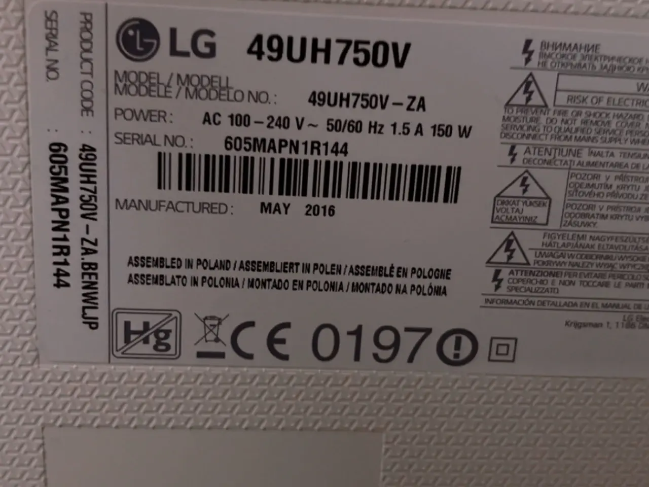 Billede 2 - LG 49” LED Byd Byd