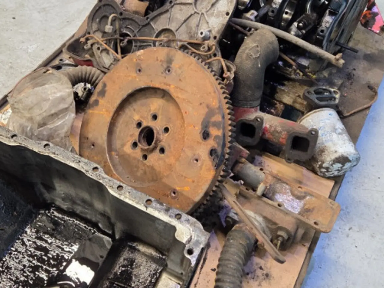 Billede 16 - Perkins 4.154 Motor til Dele