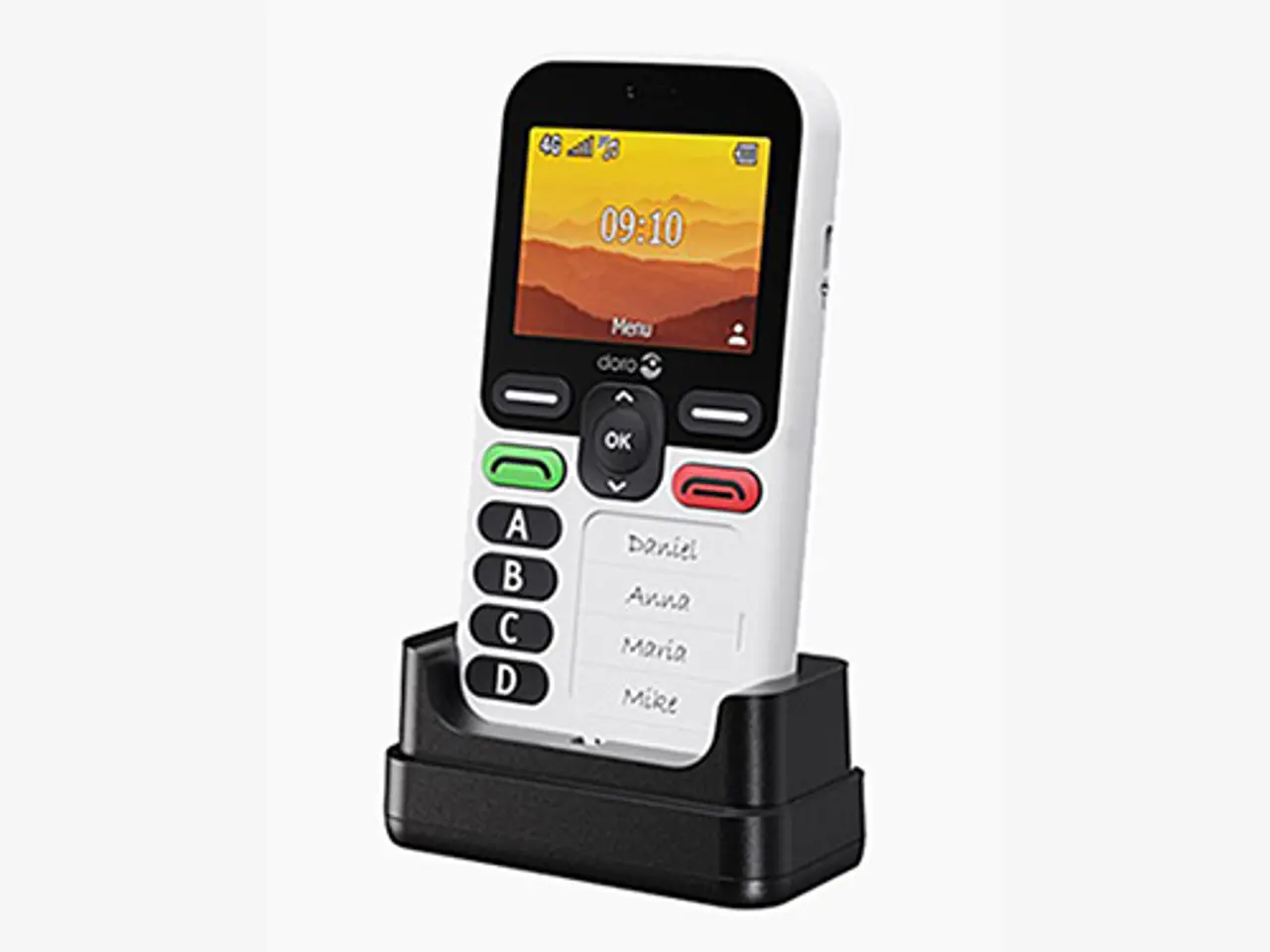 Billede 2 - Doro Leva X10 mobiltelefon med store knapper.