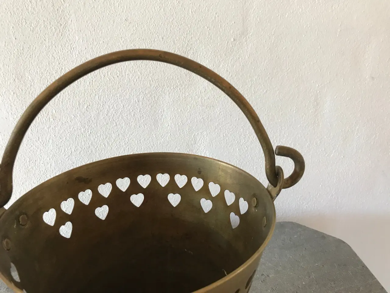 Billede 3 - Vintage messing spand